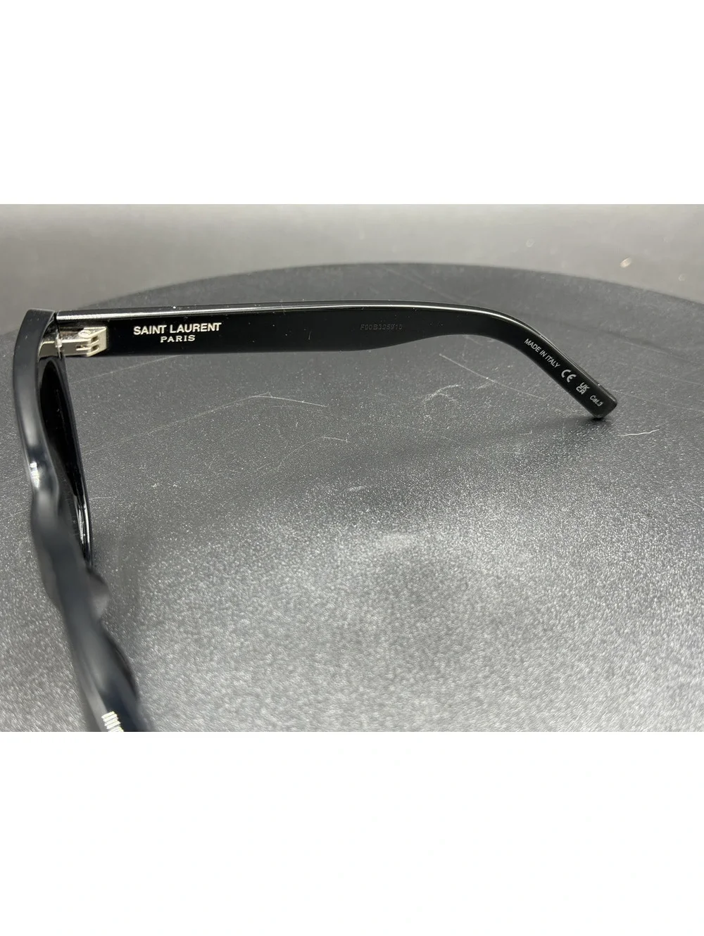 Saint Laurent Black Square Frame Sunglasses